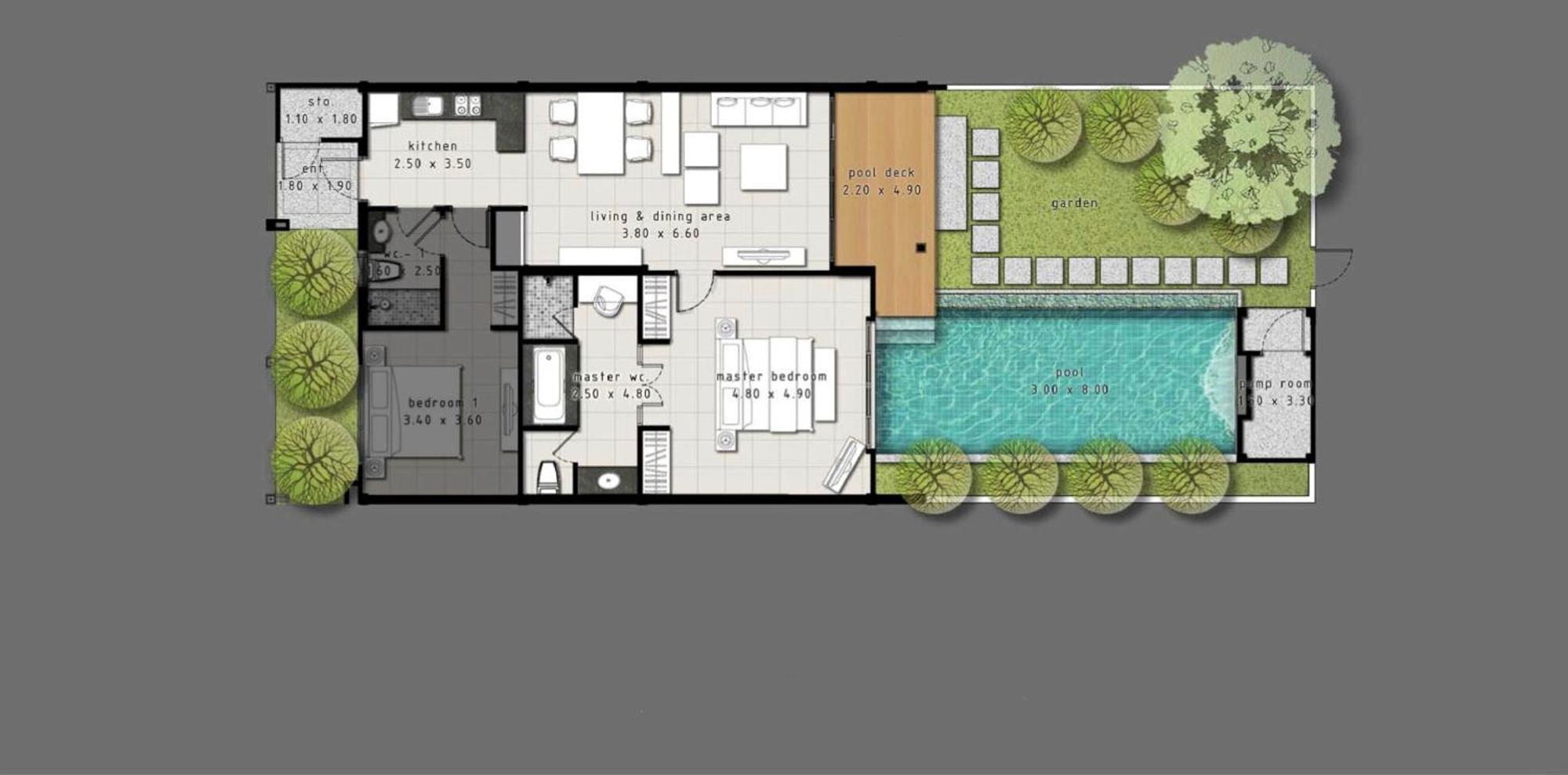One Bedroom Onyx Villa Nai Harn מראה חיצוני תמונה